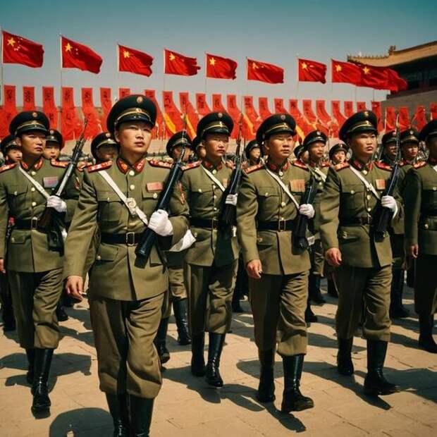 Китай провёл первые военные учения с Монголией