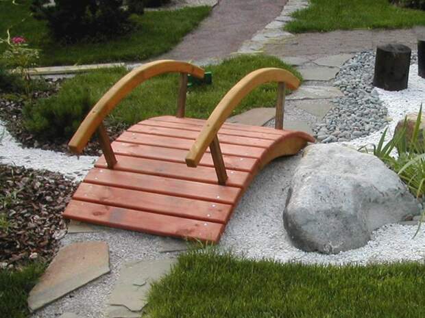 Декоративной мостик своими руками