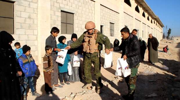 Спецоперация Армии России в Алеппо: колонна КАМАЗов спасает беженцев — эксклюзив «Русской Весны» (ВИДЕО)