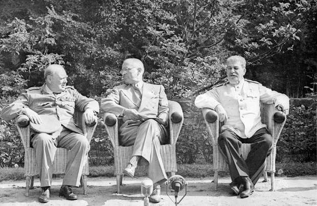 Американские и британские лидеры глазами советских фотографов (ФОТО)