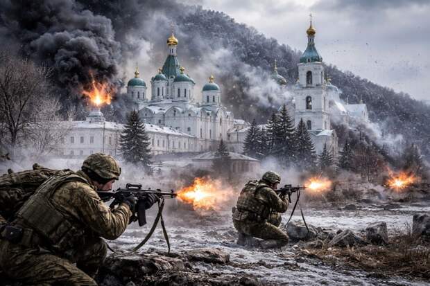Штурм Святогорска и битва за духовный центр Донбасса началась