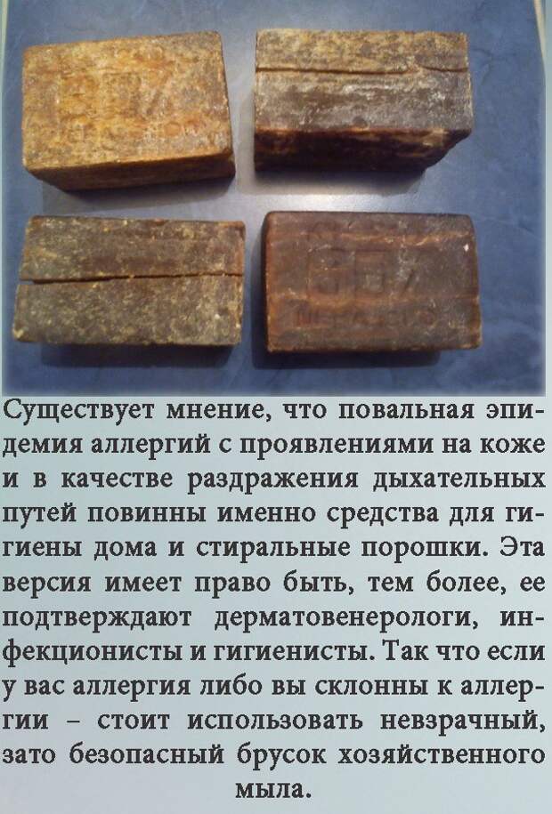 Что нужно знать о хозяйственном мыле