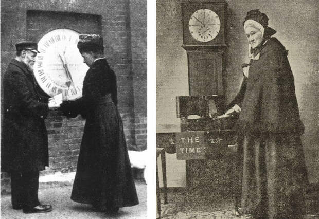 Рут Бельвиль (1908 год) и ее мать Мария Бельвиль (1892 год). Обе женщины работали продавцами времени