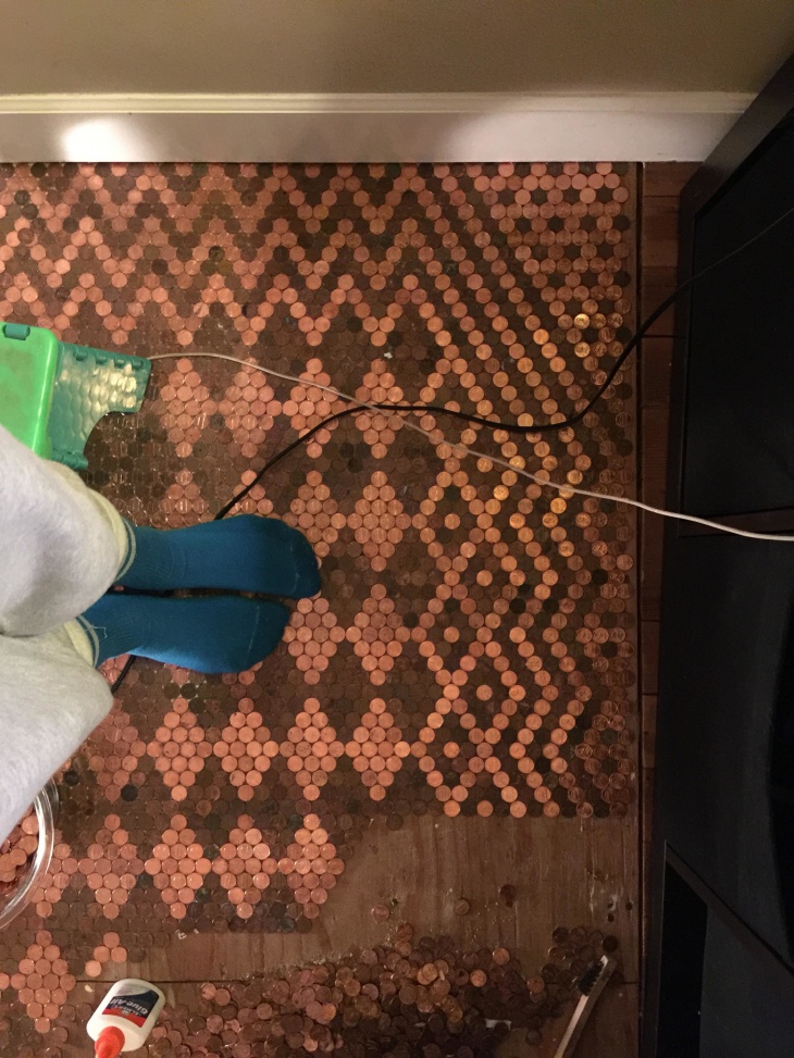 Денежный паркет (diy)