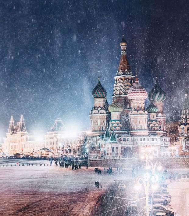 Предновогодняя Москва