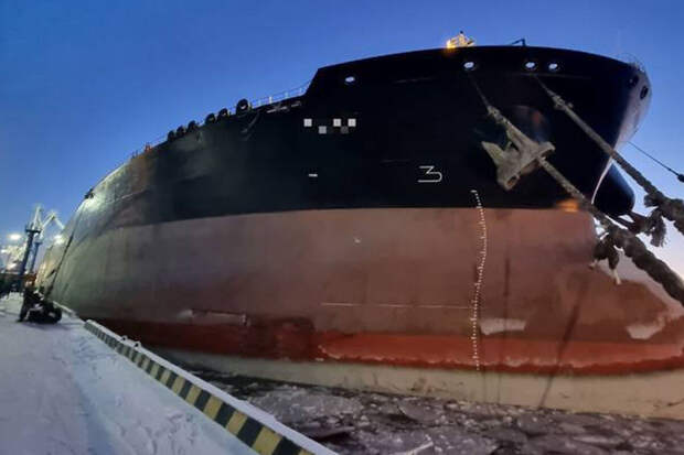 МВД РФ: иностранное судно повредило портальный кран в порту Усть-Луга