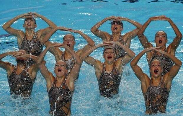 Золотое выступление женской сборной России по синхронному плаванию на ЧМ-2019. ВИДЕО