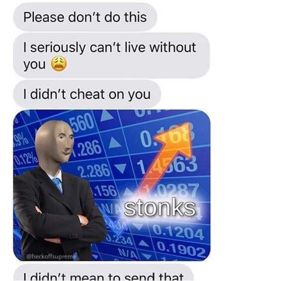 Stonks meme