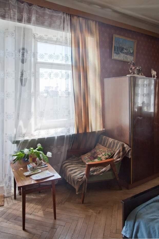 Законсервированные квартиры по-советски дизайн, квартира