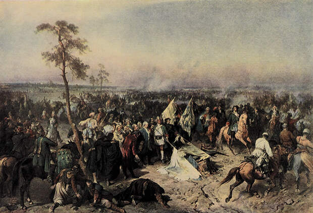 Полтавская битва Северной войны. <br>