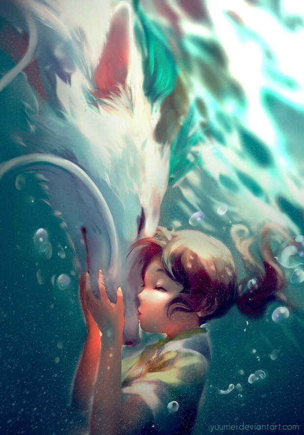 Spirited Away By Yuumei