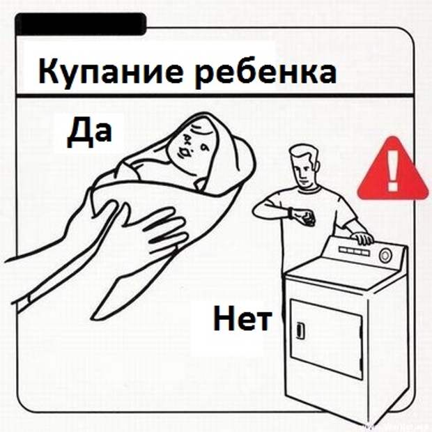 15 комиксов, которые объясняют нерадивым папам, как смотреть за малышом