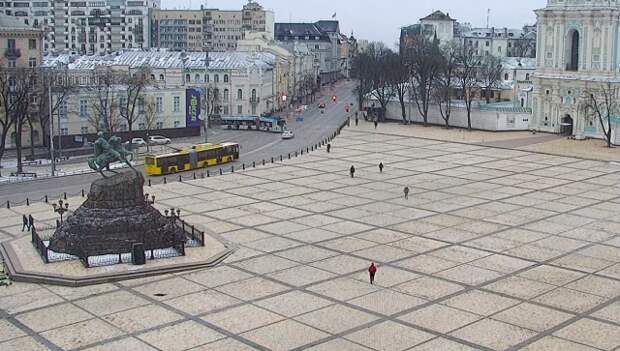 Киев. Украина. Фото с веб-камеры
