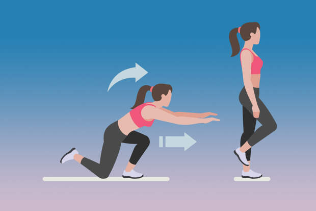 Средняя ягодичная мышца — упражнение 3