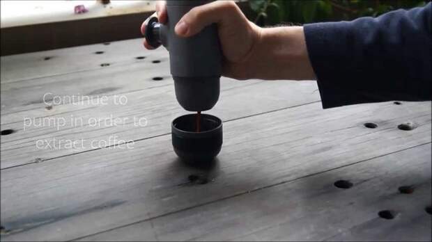 Minipresso – карманная кофеварка для любителей эспрессо