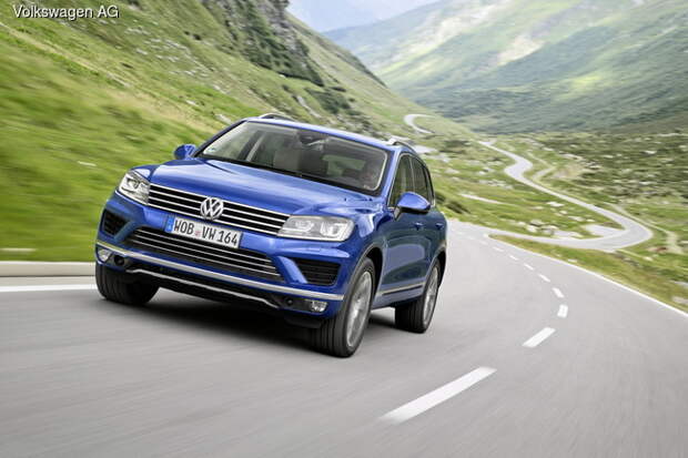 Внедорожник Volkswagen Touareg обновили