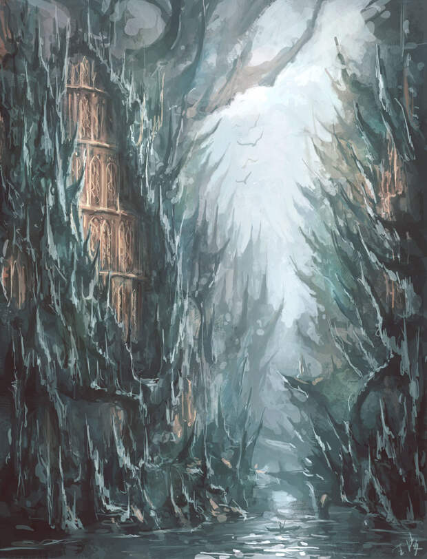 Фэнтези от Wang Ling