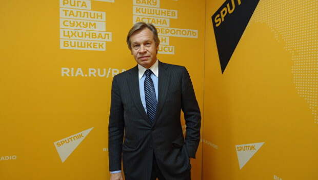 Сенатор Алексей Пушков. Архивное фото