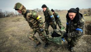 В зоне боевых действий пять раненых за сутки