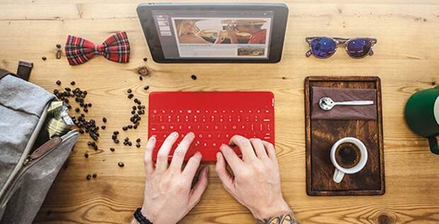 logitech air2 Logitech в ноябре выпустит несколько беспроводных клавиатур для iPad Air 2