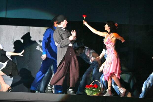 Марат Башаров и Мария Орлова в шоу &laquo;Огни большого города&raquo;