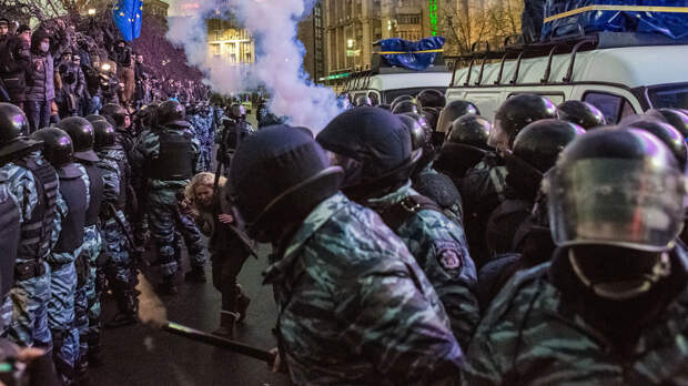 В Киеве двух экс-бойцов 