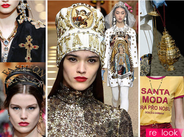 Ничего святого – новая коллекция Dolce &amp; Gabbana FW18-19