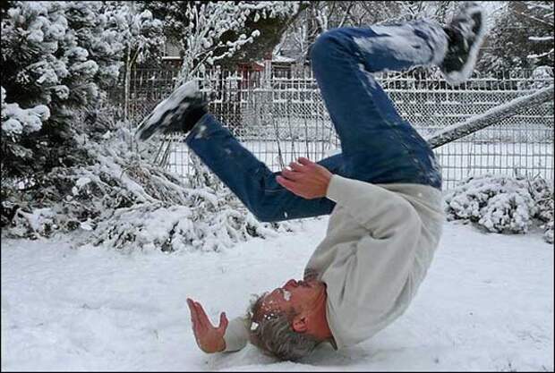 Осторожно, гололёд!