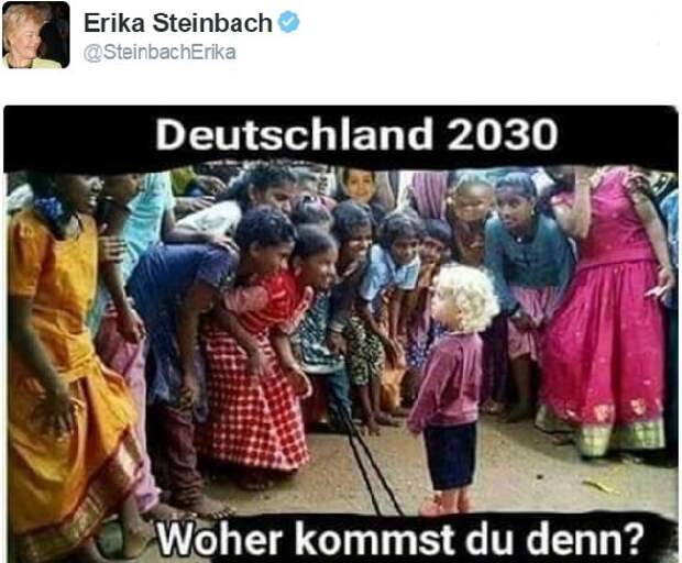 Германия 2030: Темнокожие девочки белокурому малышу — ты откуда такой взялся?, — бывшая соратница Меркель | Продолжение проекта «Русская Весна»