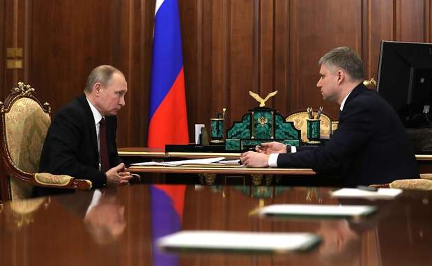 Встреча с главой ОАО «Российские железные дороги» Олегом Белозёровым.