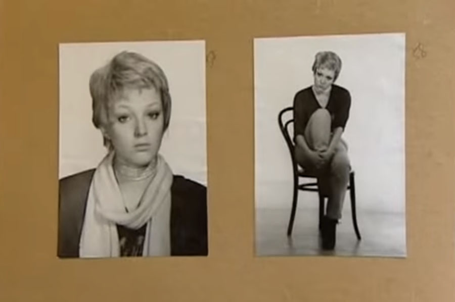 Алла Сурикова и Александр Абдулов на съёмках "Ищите женщину". Фотопробы к фильму