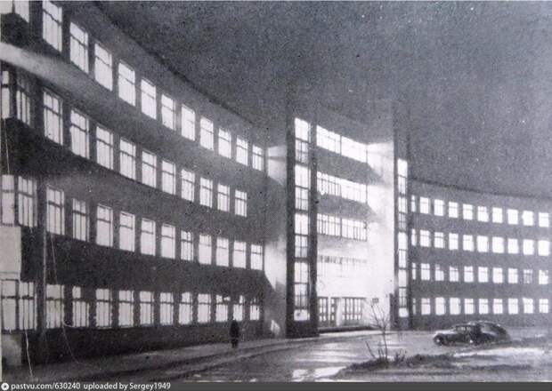 Московский Электротехнический институт связи. 1955-1965 / Фото: В научно-исследовательской лаборатории МЭИС 1965-1969 / Фото: pastvu.com