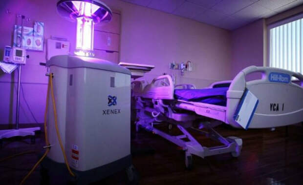 Устройство уже устанавливается в клиниках США (фото Xenex). 