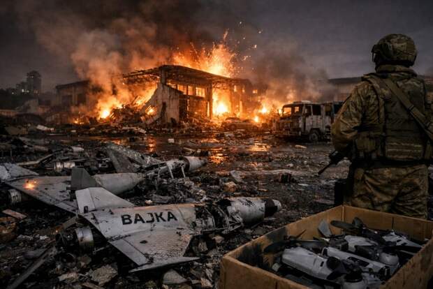 Удар «Гераней» по производству БПЛА в Киеве вывел из строя завод Lasar’s