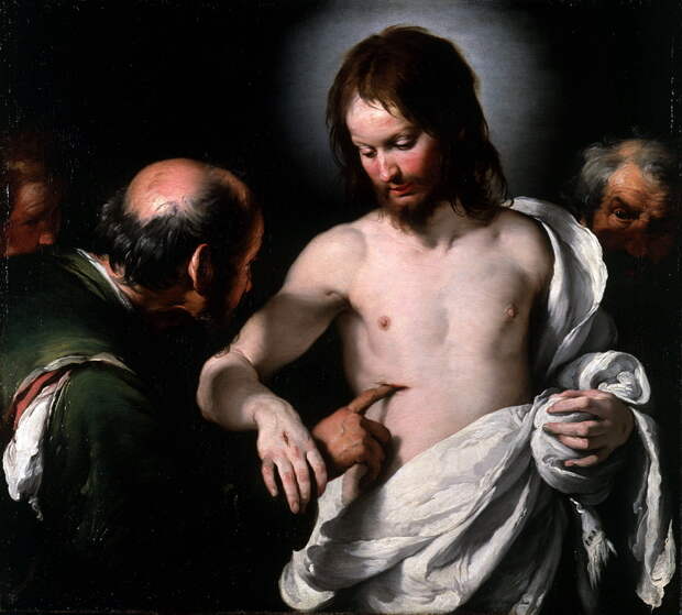 Бернардо Строцци - Неверие святого Фомы. Национальная галерея, Часть 1