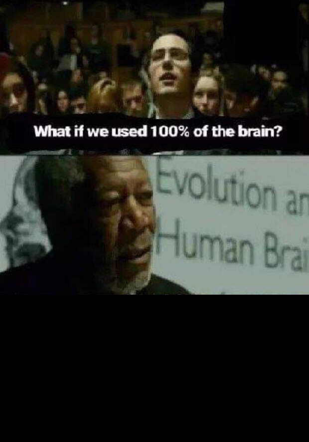 What if we used 100% of the brain?