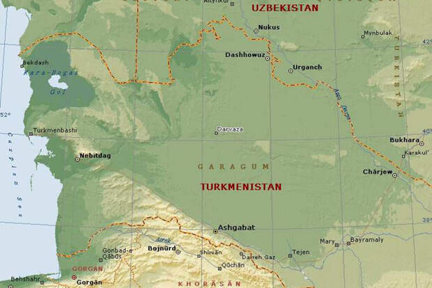 Президент Туркменистана поручил потушить "Врата ада"