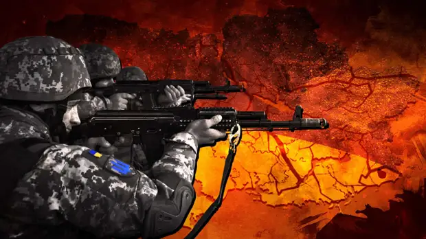 Жители херсонской области показали российским военным схрон с оружием ВСУ