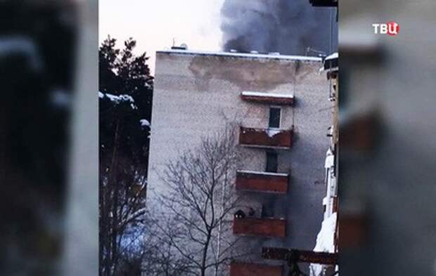 В результате пожара в Раменском погибли два человека