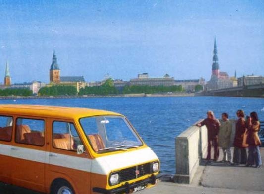 РАФ, Латвия, микроавтобус, Прибалтика, СССР|Фото: nacekomie.ru