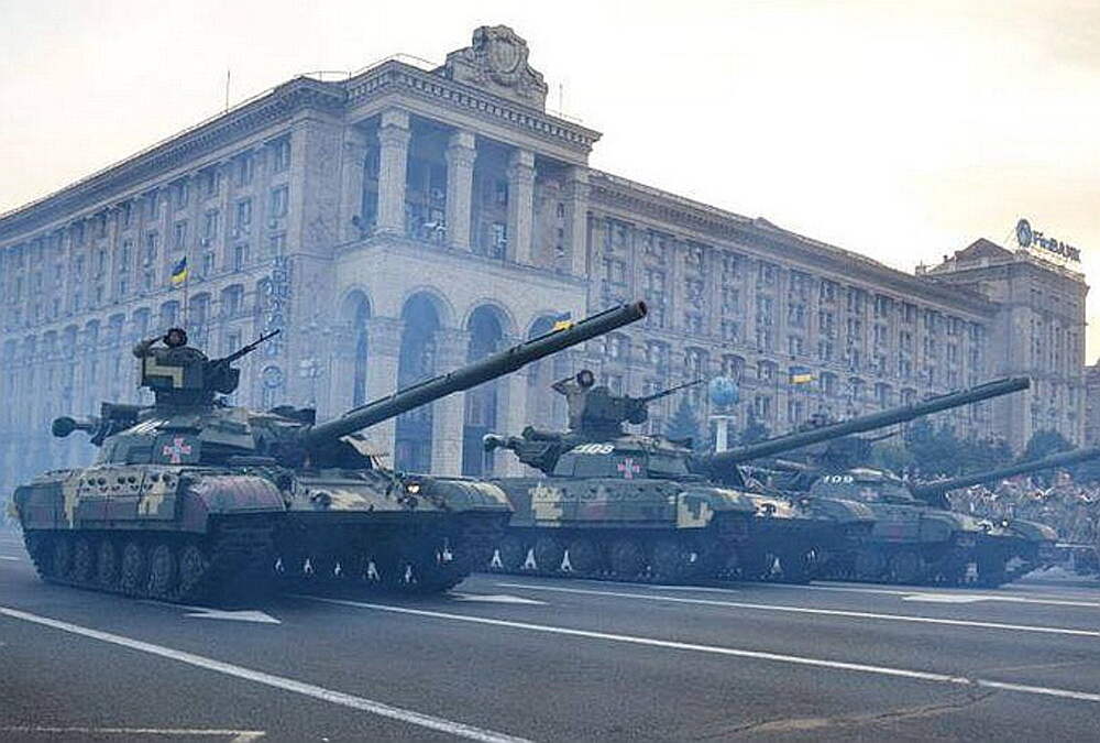 Фото украинских танков с крестами