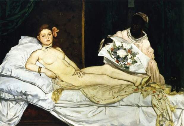 Олимпия. 1863. Эдуард Мане