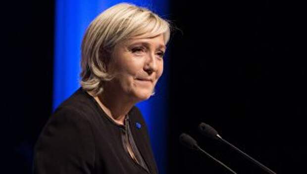 Кандидат на пост президента Франции Марин Ле Пен. Архивное фото