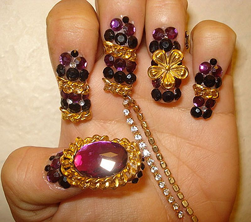 13 фотографий ногтевого дизайна, которые поражают воображение nailart07 13 фотографий ногтевого дизайна, которые поражают воображение