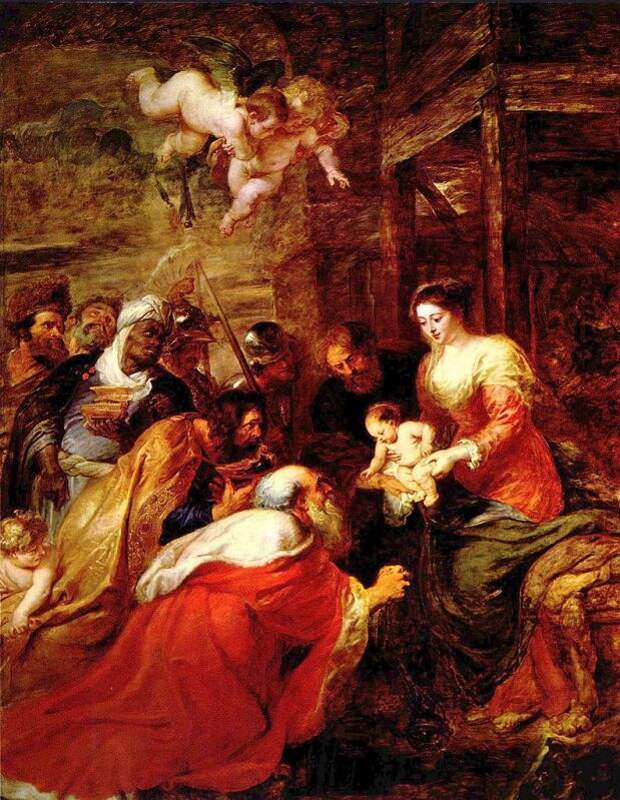 Питер Пауль Рубенс. Поклонение волхвов / Rubens. Adoration of the Magi