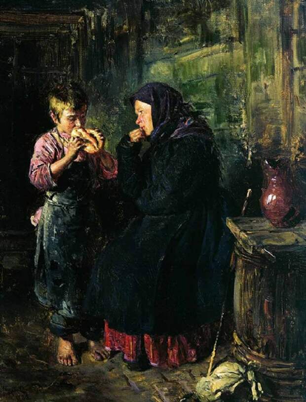 Свидание. (1883). Автор: Владимир Маковский. Свидание. (1883). Автор: Владимир Маковский.