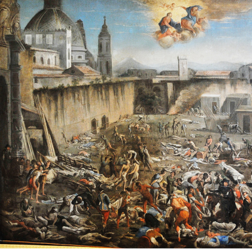 Картинки по запросу Чума в Неаполе, 1656 год.