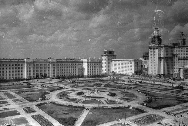 Москва довоенная, Москва послевоенная СССР, история