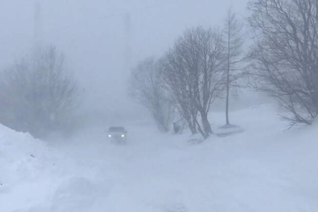 SHOT: режим ЧС планируют ввести на Камчатке из-за сильнейшего снегопада