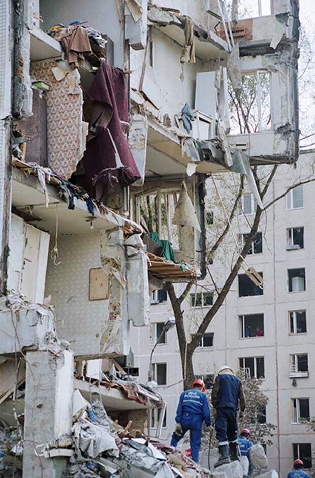 Какие дома взорвали в москве